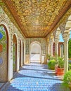 Qajar Era art in Zinat Ol-Molk mansion, Shiraz, Iran