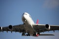 Qantas A380 approach to land