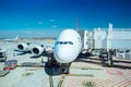 Qantas A380 at Melbourne Airport Australia