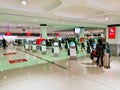 Qantas Check in Terminals, Sydney International Airport, Australia