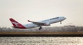 QANTAS A330 Sydney take-off