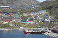 Qaqortoq, Greenland Royalty Free Stock Photo