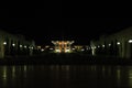 Qasr Al Alam Royal Palace by Night, Muscat