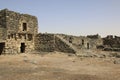 Qasr al-Azraq is one of the Desert castles in the east of Jordan Royalty Free Stock Photo