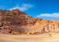 Qasr al Bint in Petra, Jordan Royalty Free Stock Photo