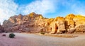 Qasr al Bint in Petra, Jordan Royalty Free Stock Photo
