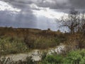 Qasr el Yahud near Jericho, according to tradition it is the place where the Israelites crossed the Jordan River where Jesus was