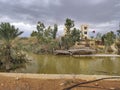 Qasr el Yahud near Jericho, according to tradition it is the place where the Israelites crossed the Jordan River where Jesus was