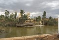 Qasr el Yahud near Jericho, according to tradition it is the place where the Israelites crossed the Jordan River where Jesus was