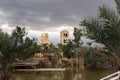 Qasr el Yahud near Jericho, according to tradition it is the place where the Israelites crossed the Jordan River where Jesus was