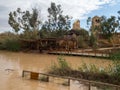 Qasr el Yahud near Jericho, West Bank Royalty Free Stock Photo