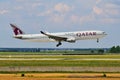 Qatar Airways Airbus A330 Royalty Free Stock Photo