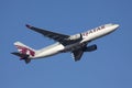 Qatar Airways Airbus A330-200 Royalty Free Stock Photo