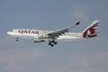 Qatar Airways Airbus A330-200 Royalty Free Stock Photo
