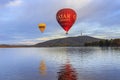 Canberra Balloons flying for the Enlighten festival in Autumn
