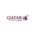 QATAR airways logo editorial illustrative on white background