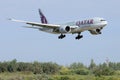 Qatar Cargo in Europe airport