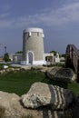 Qatar, Doha, small defensive tower in Al Khulaifat park,