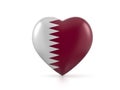 Qatar heart flag