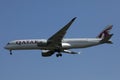Qatar Airways Plane flying to exotic destinations