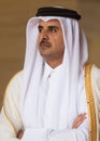 Qatar Sheikh Tamim bin Hamad Al Thani Royalty Free Stock Photo