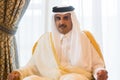 Qatar Sheikh Tamim bin Hamad Al Thani Royalty Free Stock Photo