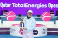 Qatar Total Energies Open 2023 Tournament winner Iga Swiatek of Poland