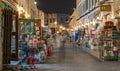 Qatar traditional market souq waqif at night .one of the important tourist destination in qatar