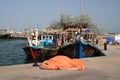Qatarian fishing boat Royalty Free Stock Photo