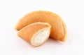 Qatayef Ramadan Traditional Sweets cheese on white background