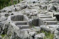 Qenco inca ancient city in Cuzco, Peru Royalty Free Stock Photo