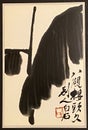 Qi Baishi Chinese Brush Painting Banana Leaves Watercolor Sketch Brushstroke Freehand Brushwork Script Arts Calligraphy Seal Chop