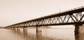 QianJiang bridge in hangzhou Royalty Free Stock Photo