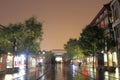Qianmen street cityscape Beijing China Royalty Free Stock Photo