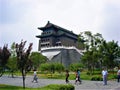 Qianmen or Zhengyangmen in Beijing city, China. History and tourism