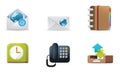 Qicon Web icons 3 Royalty Free Stock Photo