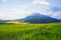 The Qilian mountains in Qinghai province.