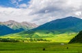 Qilian mountains Royalty Free Stock Photo