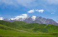 Qilian mountains Royalty Free Stock Photo