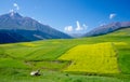 Qilian mountains Royalty Free Stock Photo