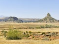 Qiloane, a mountain in Lesotho next to Thaba Bosiu