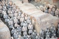 The Terra Cotta Warriors is one of the ancient tomb sculpture category, xi `an China.