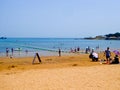 Qingdao city bathing beach