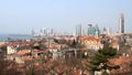 Qingdao city panorama Royalty Free Stock Photo