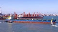 Qingdao port, China 20-ton iron ore terminal