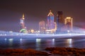 Qingdao Zhanqiao Pier, night scene