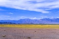 Qinghai Highway Landscape Royalty Free Stock Photo