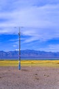 Qinghai Highway Landscape Royalty Free Stock Photo