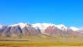 mountains on the qinghai-tibet plateau