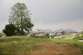 Qingming Festival at Sritasala Cemetery in Ratchaburi, Thailand. Royalty Free Stock Photo